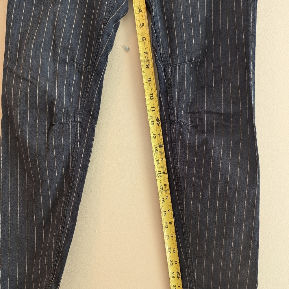 Free People pinstripe crop pants - Picture 6 of 7